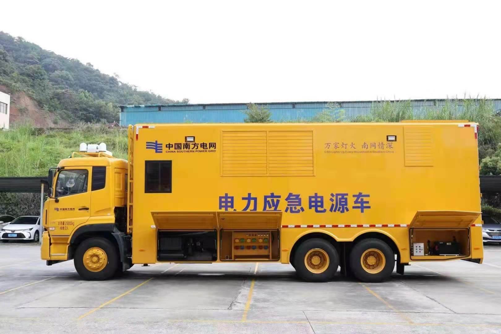 康平安康大型柴油发电机发电车UPS电源出租租赁